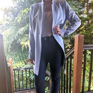 Calvin Klein topper coat size 10 light blue